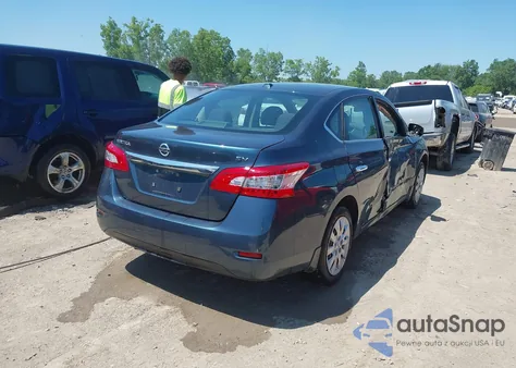 2015 Nissan Sentra Sv из США, поврежденный, VIN 3N1AB7AP2FY258217